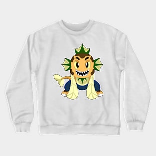 Fish Halloween Monster Crewneck Sweatshirt